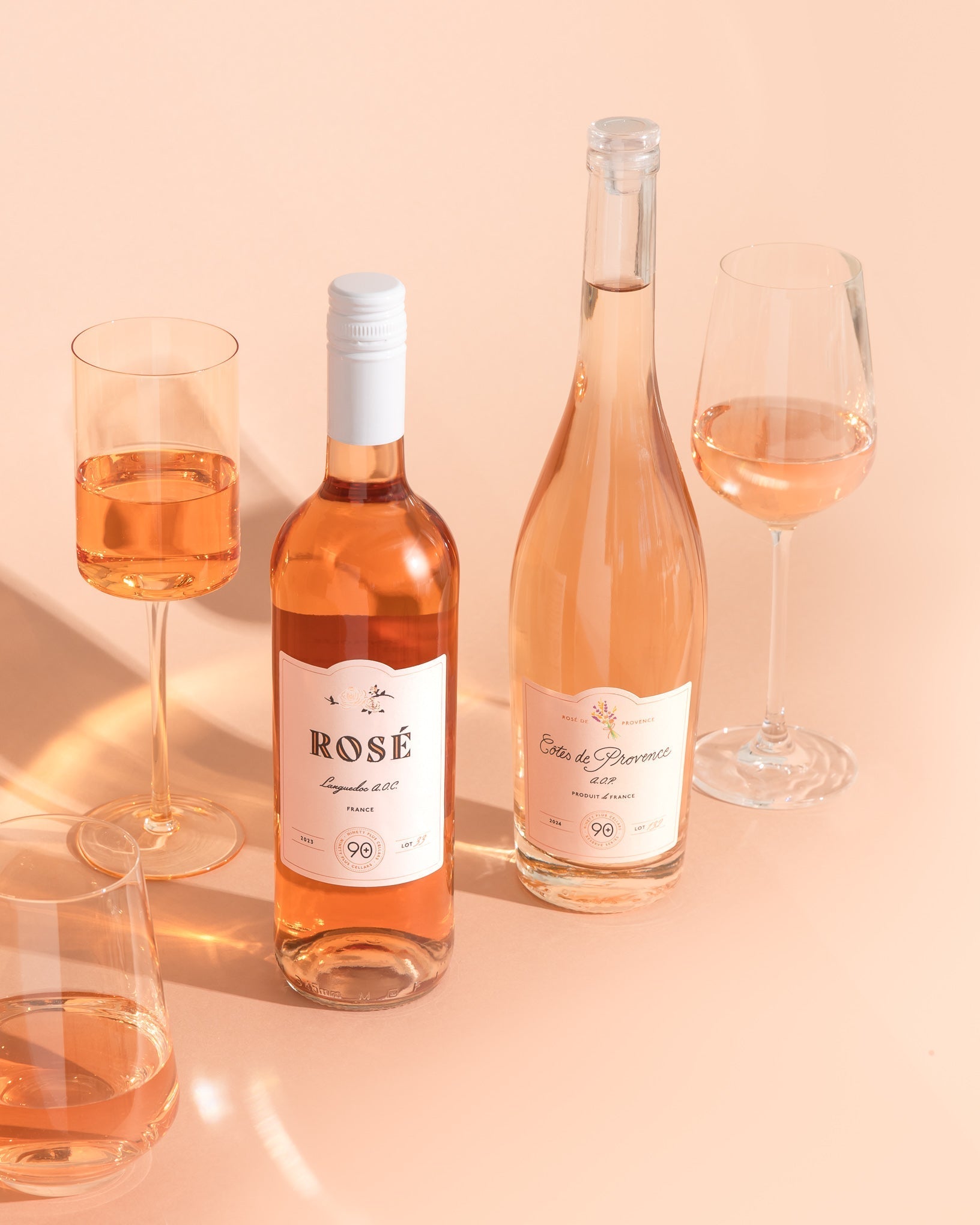 90+ Cellars Rosé Wines